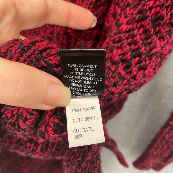 Torrid Marled Cable Knit Tunic Sweater Size 0X - Picture 5 of 5